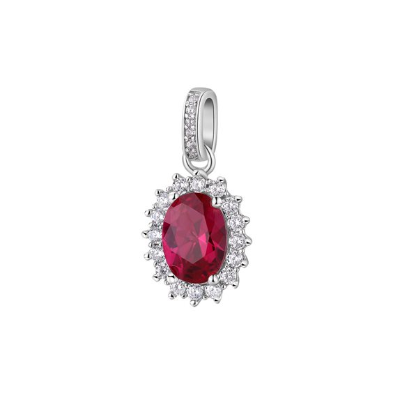 Collier Brosway Femme FANCY PASSION RUBY in Argent FPR13 - FPR13